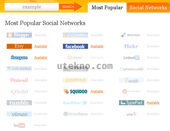 Knowem Most Popular