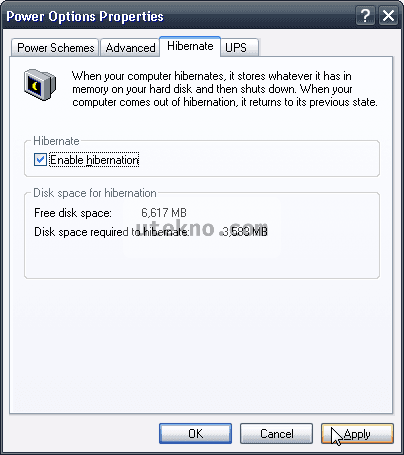 Mengaktifkan Hibernate Di Windows Xp Utekno