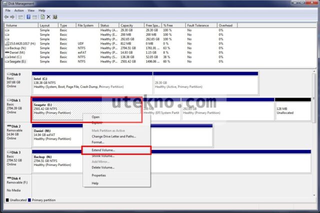 disk management windows