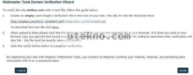 majesticseo-webmaster-tools-domain-verification-wizard-text-file