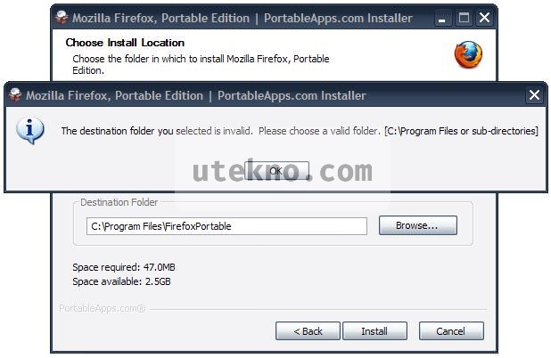 mozilla-firefox-portable-edition-invalid-install-location