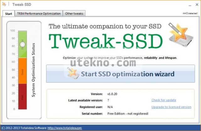 tweak ssd