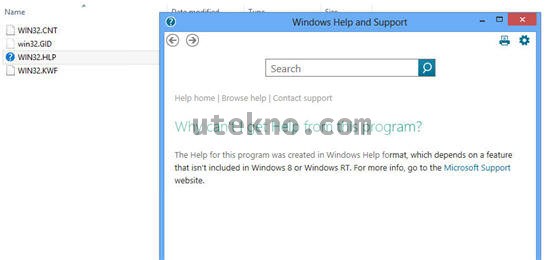 windows 8 rt hlp error