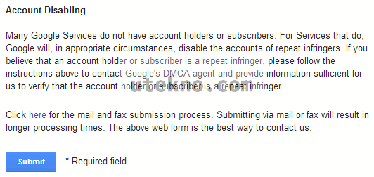 blogger-dmca-disabling-account