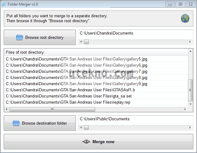 folder merger