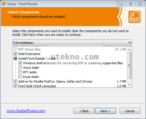 foxit-reader-setup-select-components