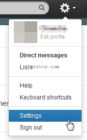twitter-settings-menu