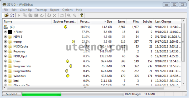 windirstat-analyzing