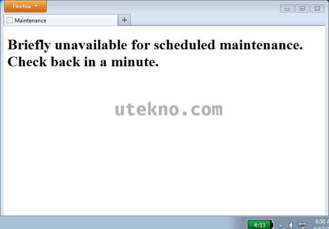 wordpress briefly unavailable for scheduled maintenance