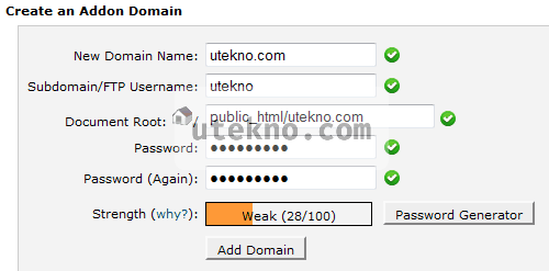 cpanel-create-an-addon-domain