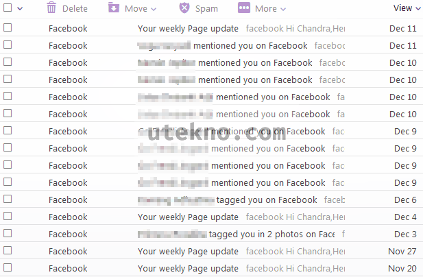 facebook-emails