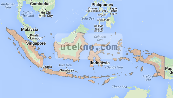 indonesia map