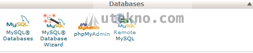 cpanel databases