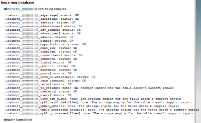 cpanel-mysql-repairing-database