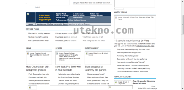 ie9 msn pictures disabled