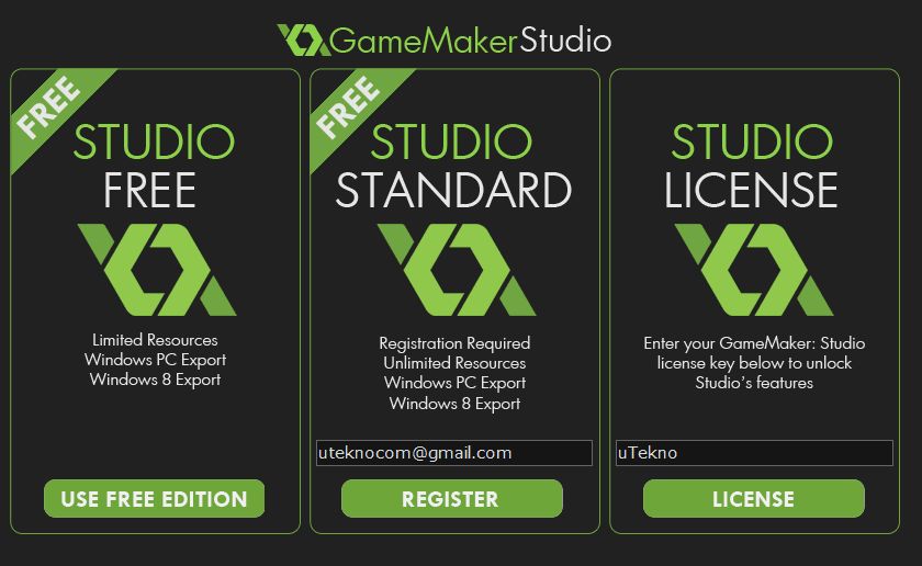 yoyogames game maker studio 1.4 license key free