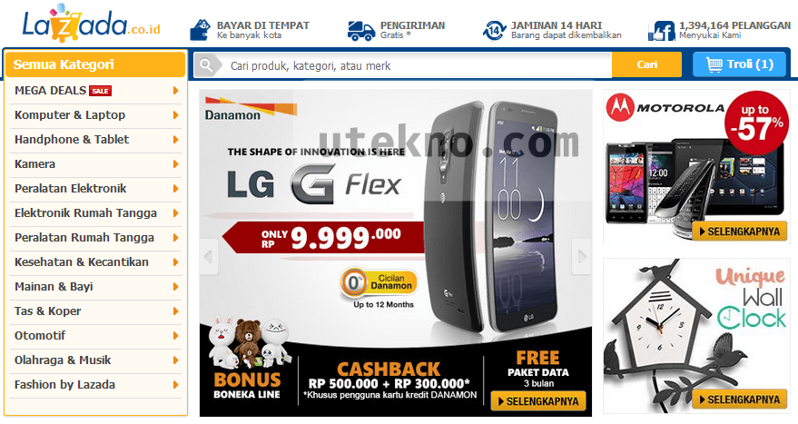 Cara belanja di Lazada  Indonesia  uTekno