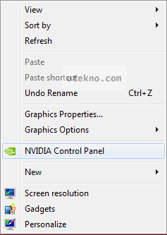 nvidia control panel windows 10 april update