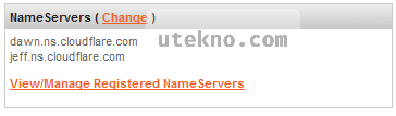 namesilo domain console nameservers