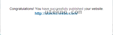 webs-successfully-published-your-website