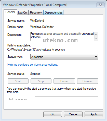 windows-7-windows-defender-service-properties