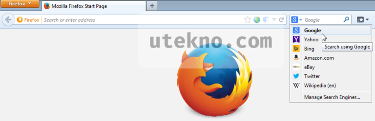 how to search a page in firefox