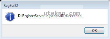 regsvr32-dllregisterserver-in-jsript-dll-succeeded