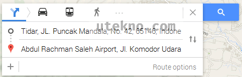google-maps-direction-tidar-abdul-rachman-saleh