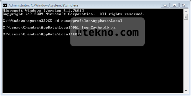 cmd-del-iconcache-db