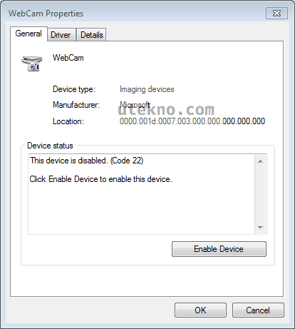 device-manager-webcam-properties