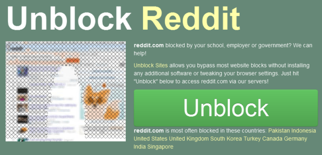 unblock sites reddit