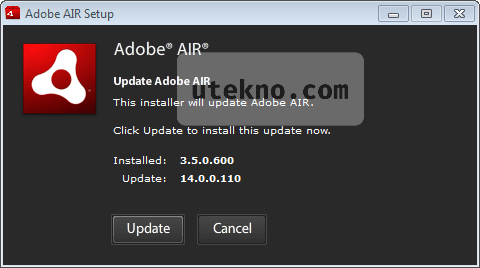 adobe air update