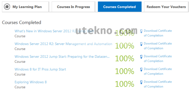 microsoft-virtual-academy-courses-completed