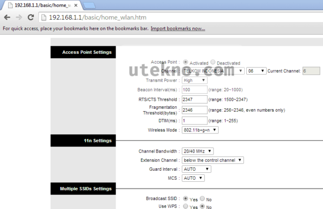 tp link basic home wlan htm