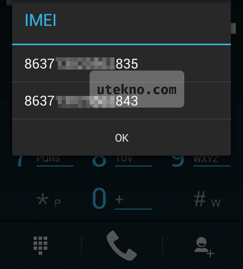 handphone imei number