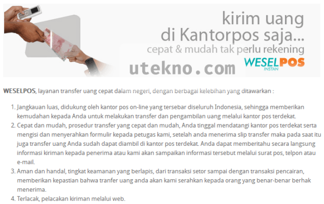 pos indonesia weselpos