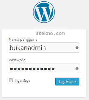 wordpress-log-masuk