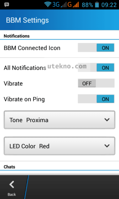 android bbm settings notifications