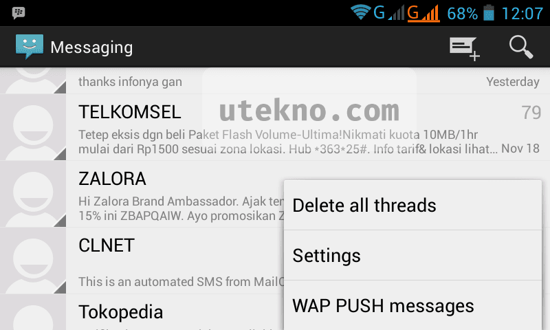 android-messaging-menu