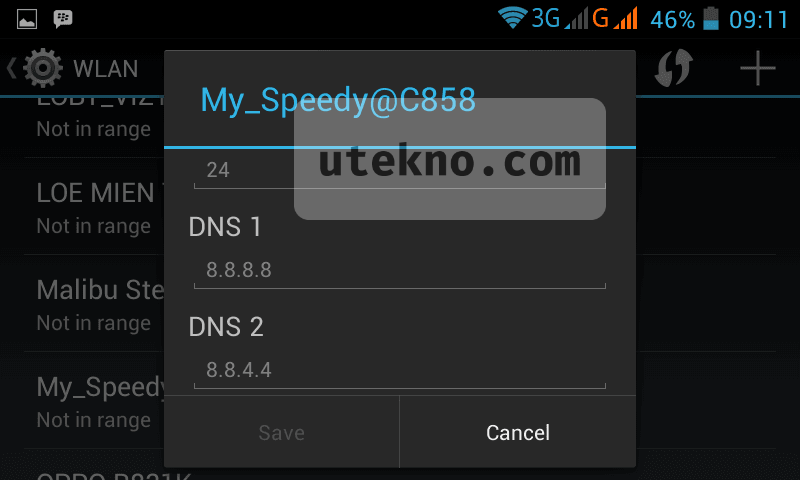 Cara Mengganti DNS Server Di Android • Utekno