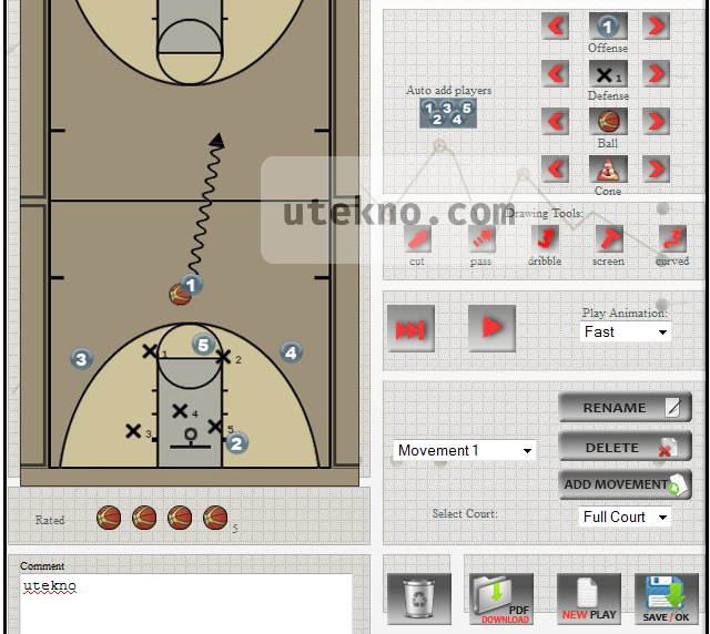 basketball playbook creator