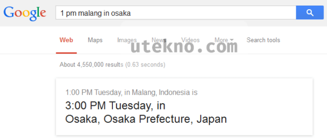 google search timezone converter malang osaka