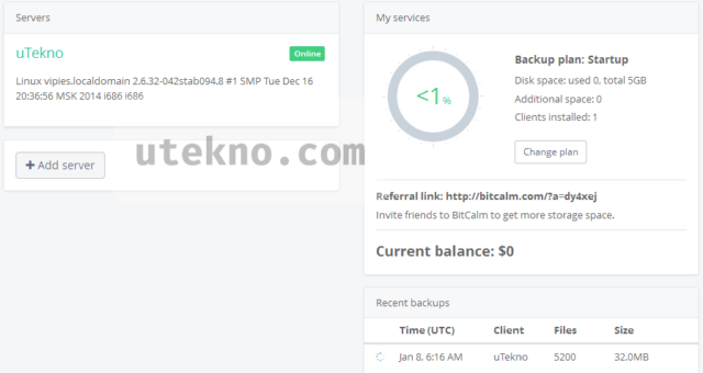 bitcalm-dashboard