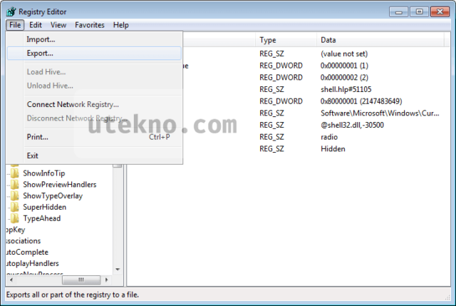 regedit-file-export