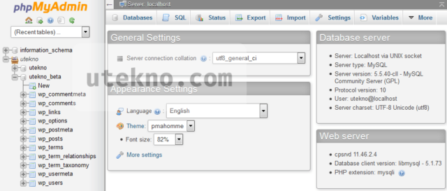 cpanel-phpmyadmin