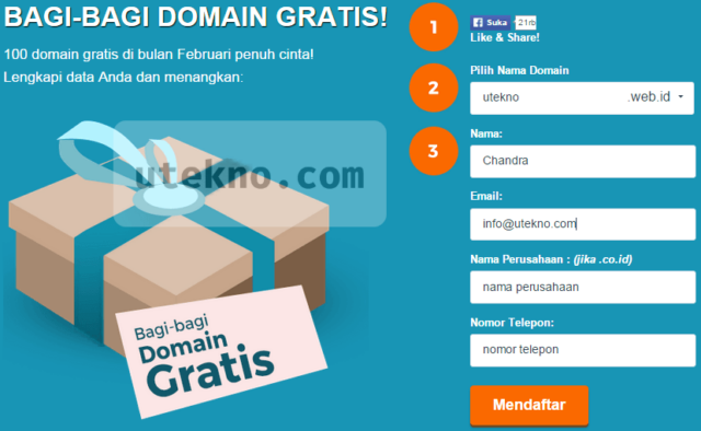 niagahoster domain gratis