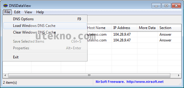 dns-data-view-load-windows-dns-cache