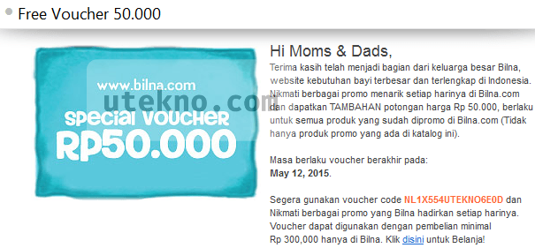 bilna free voucher 50 ribu