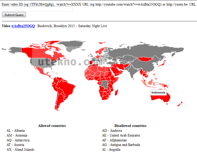 youtube region restrictions checker