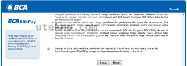 bca klikpay registrasi